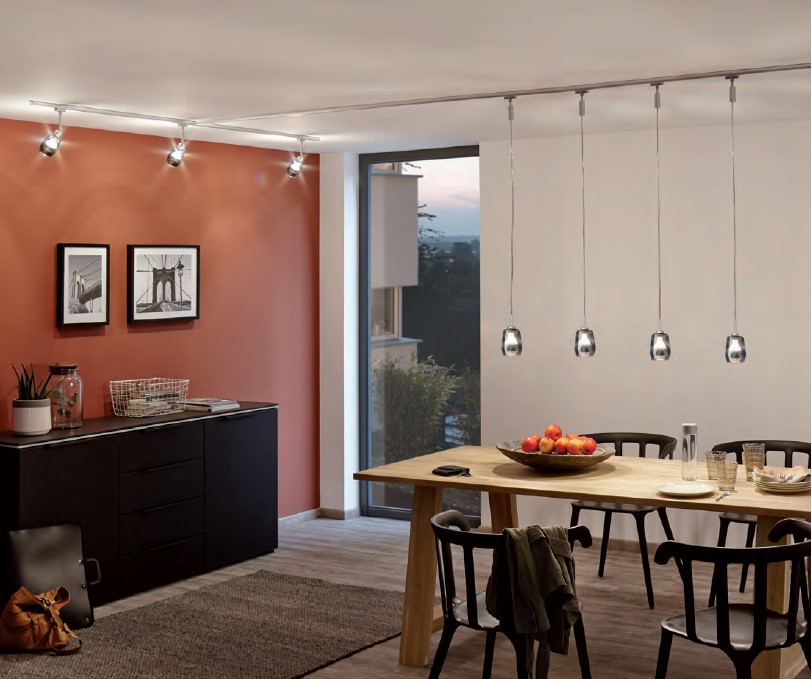 Designová kolejnice systému Urail stříbrná 1m